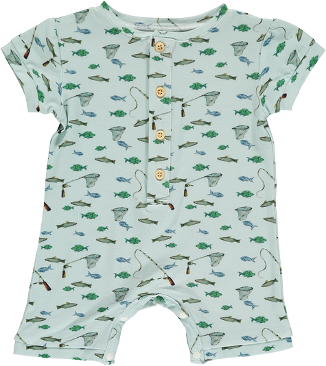 Nautical Fishing Romper