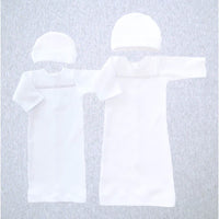 Bereavement White Gowns