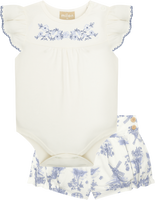Blue Toile Outfit
