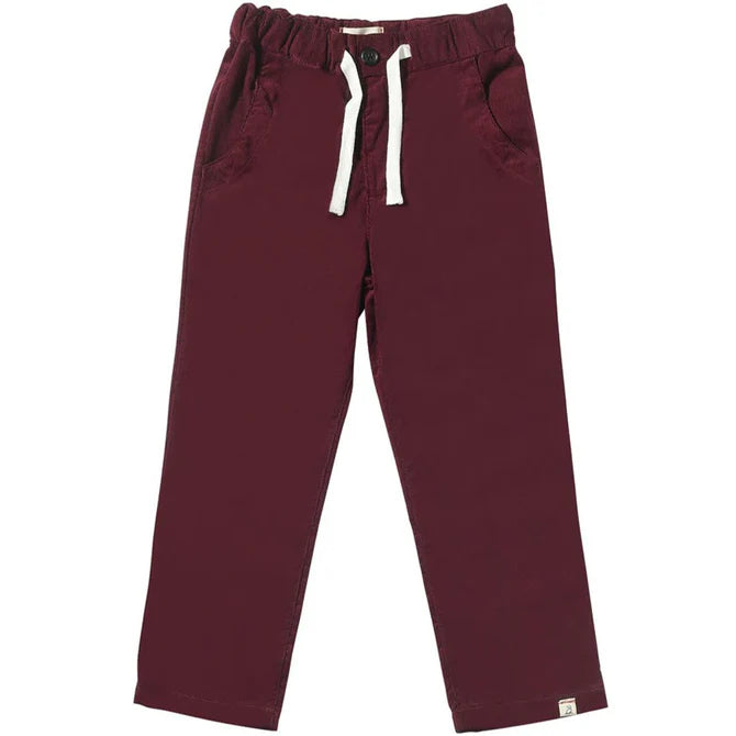 Burgundy Cord Pants