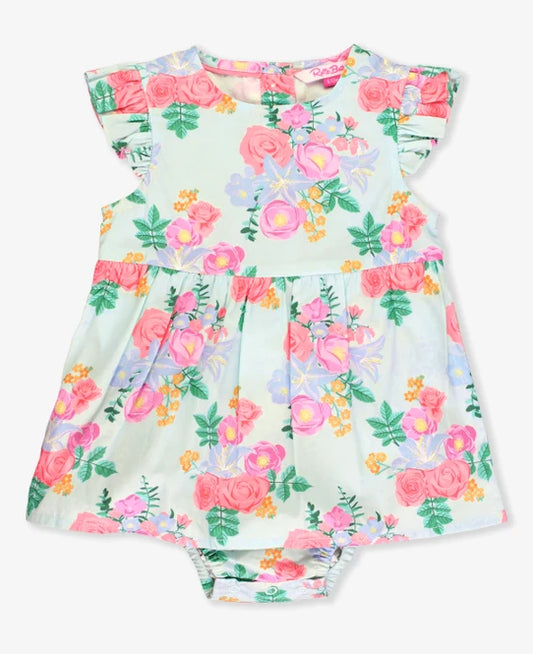 Charming Meadow Skirted Romper