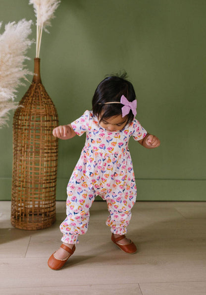 Rosie Romper in Autumn Bloom