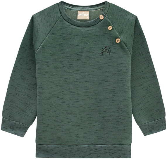 Mottled Green Sweatshirt