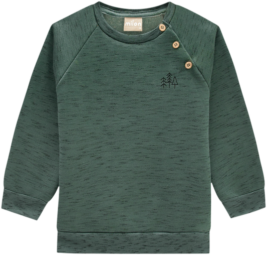 Mottled Green Sweatshirt