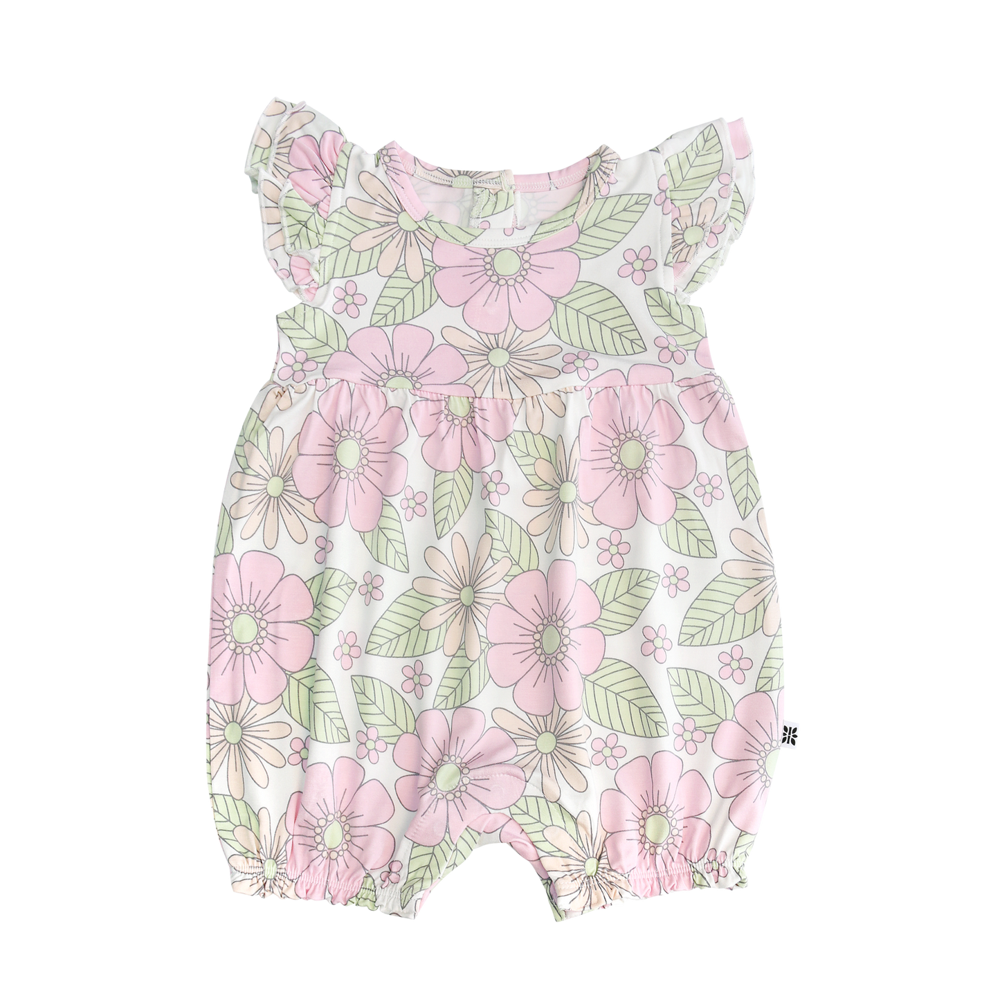 Groovy Love Ruffle Romper