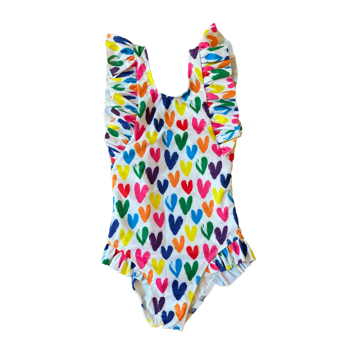 Rainbow Hearts Swimsuit
