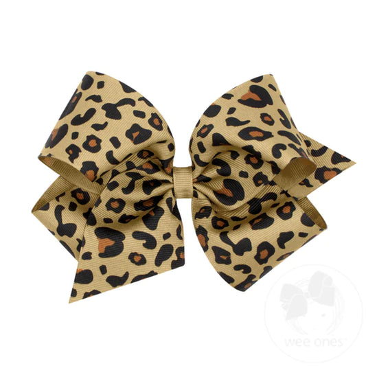 Leopard King Hair Bows