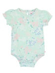 Mint Meadow Puff Sleeve Bodysuit