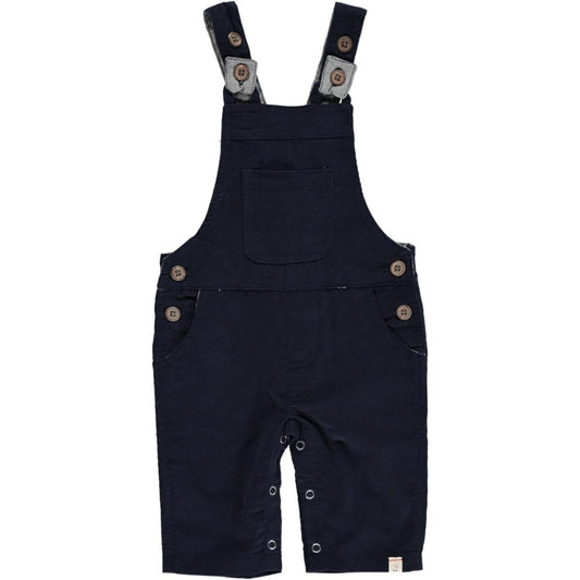 Navy Cord Overalls