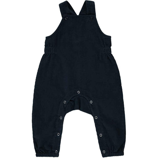 Night Blue Corduroy Overalls