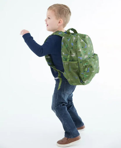 Origami Dino Canvas Backpack