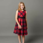 Plaid Party Dress