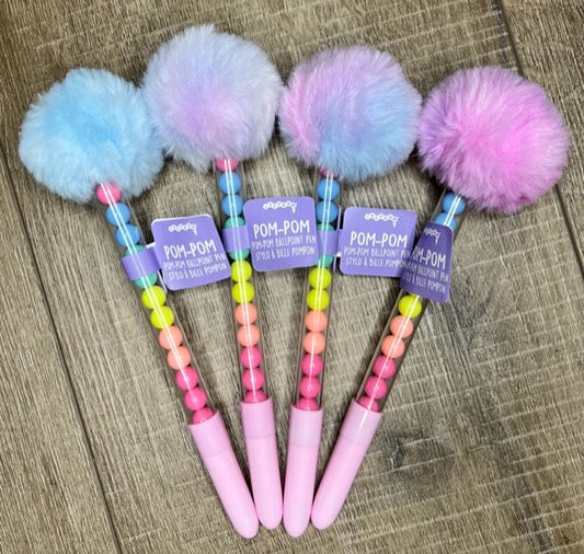 Pom Pom Ballpoint Pens