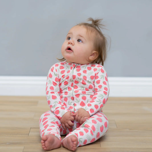 Strawberry Basil Romper