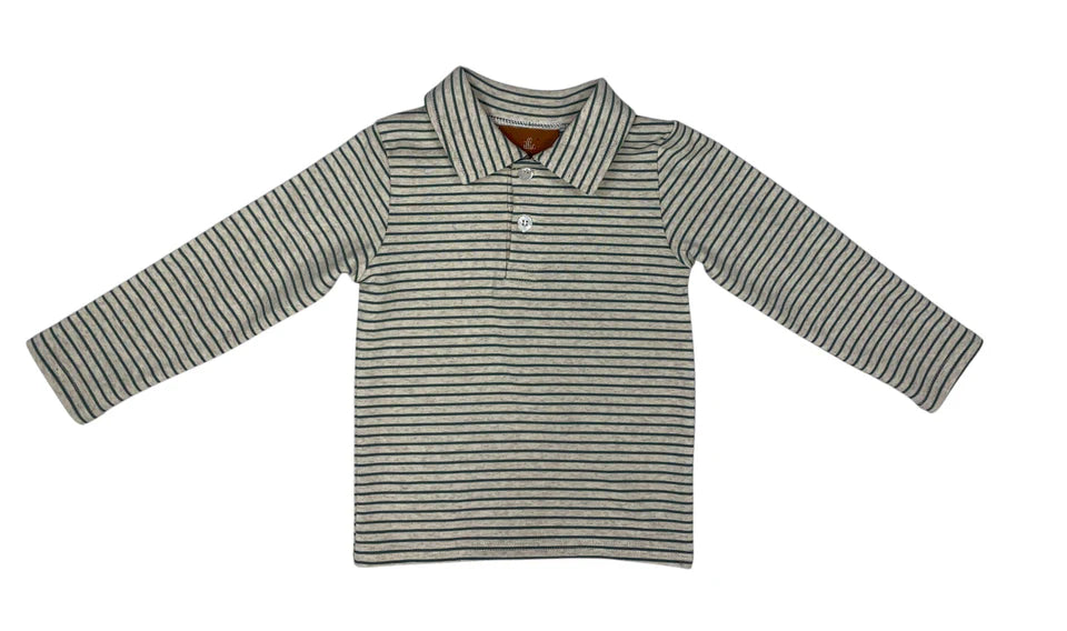 Weston Green Stripe L/S