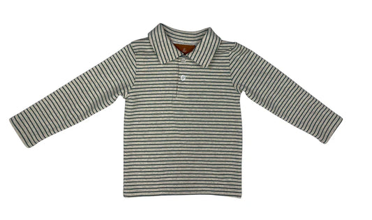 Weston Green Stripe L/S