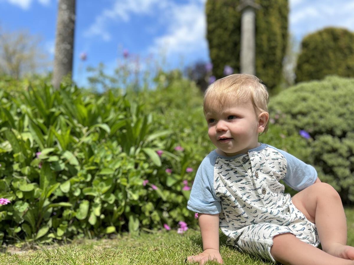 Blue Whales Romper