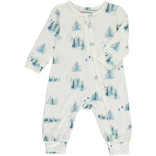 Winter Landscape Romper