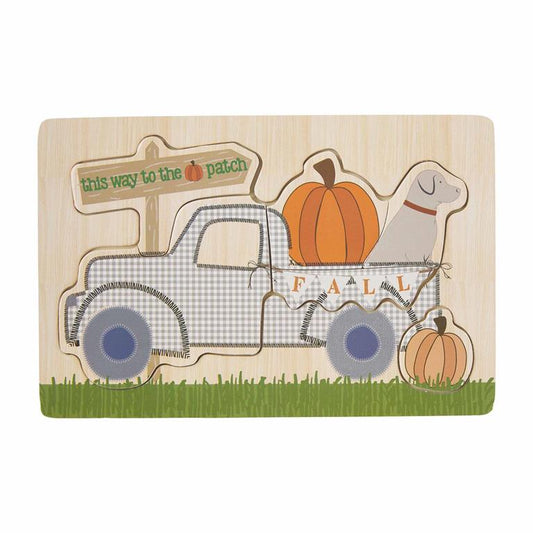 Pumpkin Patch Wood Puzzle