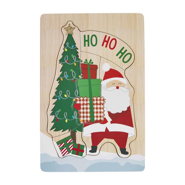 Ho Ho Ho Wood Puzzle