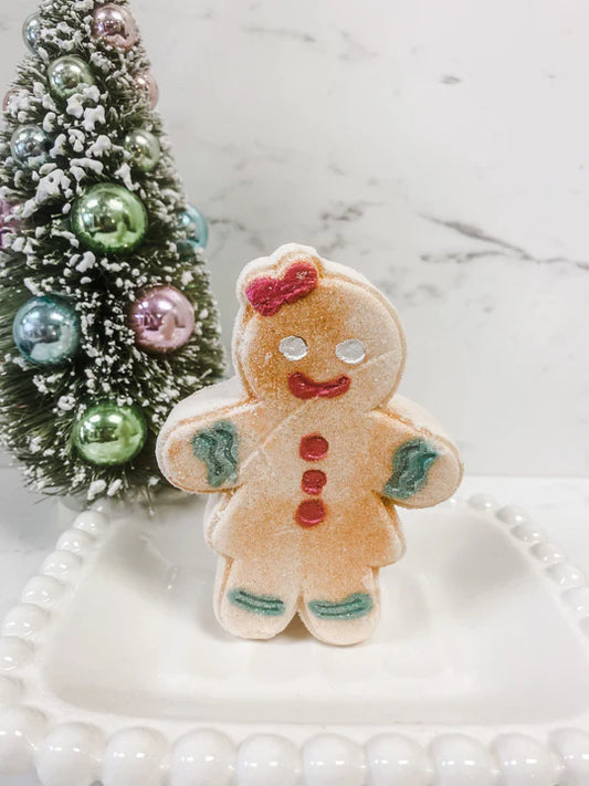 Mrs. Gingerbread Bath Bombs