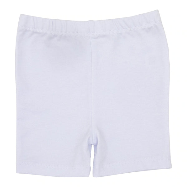 White Twirl Shorts